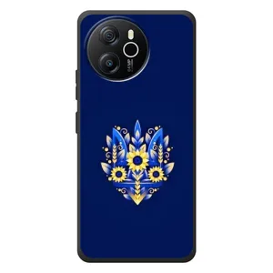 Чехол Укр Символика для Blackview Oscal Tiger 12 (Цветущий Герб)