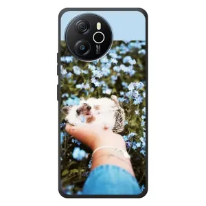 Чохли з зображенням різних тварин на Blackview Oscal Tiger 12 (Їжачок в руці)