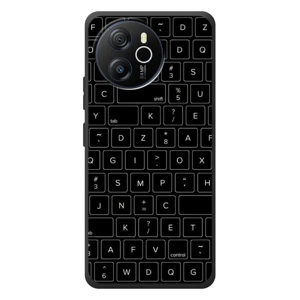 Чехол с рисунком «Клавиатура» для Blackview Oscal Tiger 12 Чехол с рисунком «Клавиатура» для Blackview Oscal Tiger 12