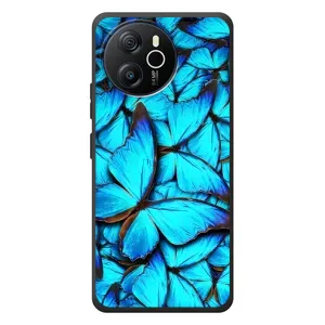 Силіконовий бампер з картинкою звірів для Blackview Oscal Tiger 12 (Крила метеликів)