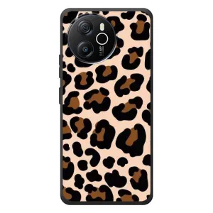 Чехол с леопардовым принтом на Blackview Oscal Tiger 12 (Леопардовый принт)