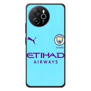 Силиконовые Чехлы принт Футбол на Blackview Oscal Tiger 12 (Man City)