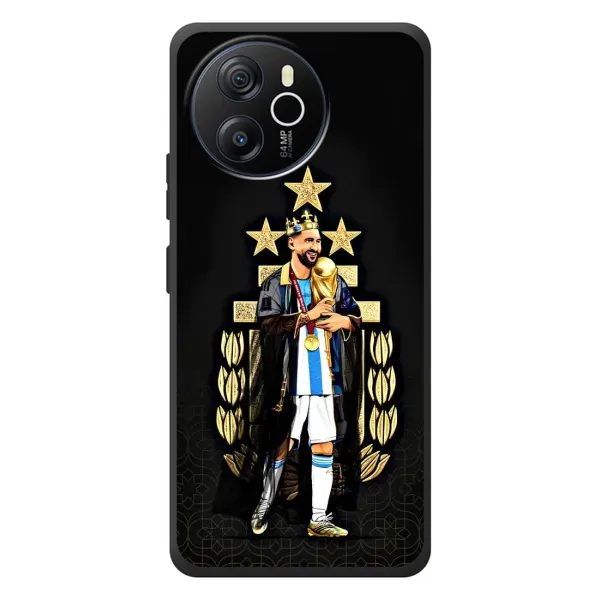 Чехол с рисунком «Месси король» для Blackview Oscal Tiger 12