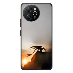 Чехол дракон Беззубик для Blackview Oscal Tiger 12 (Мультиик Беззубик)