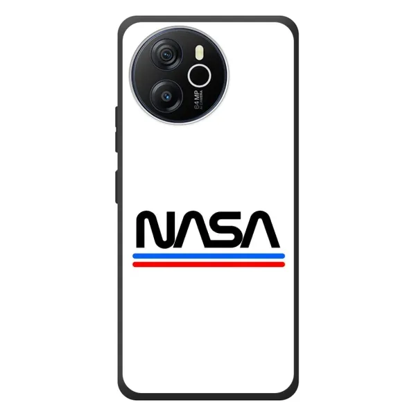 Чехол с рисунком «NASA на белом фоне» для Blackview Oscal Tiger 12