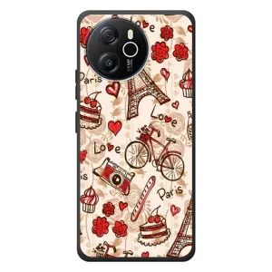 Чехол с Эйфелевой башней на Blackview Oscal Tiger 12 (Париж мечта)