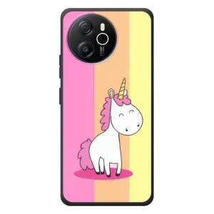 Чехол Unicorn на Blackview Oscal Tiger 12 (Радужный Единорог)