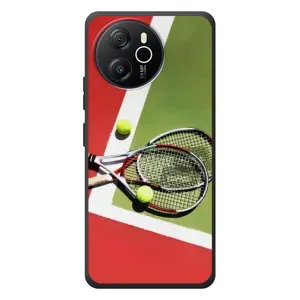 Чехлы с принтом Спортивная тематика для Blackview Oscal Tiger 12 (Ракетки теннис)