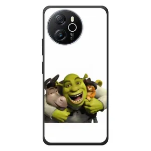 Друкований чохол з принтом Шрек для Blackview Oscal Tiger 12 (Шрек осел і кіт)