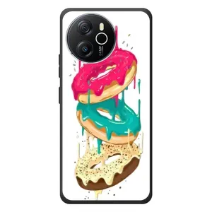Чехол с изображением вкусной еды для Blackview Oscal Tiger 12 (Сочные пончики)