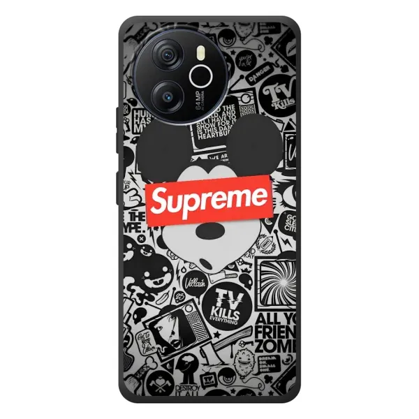 Чехол с рисунком «Supreme Маус» для Blackview Oscal Tiger 12 Чехол с рисунком «Supreme Маус» для Blackview Oscal Tiger 12