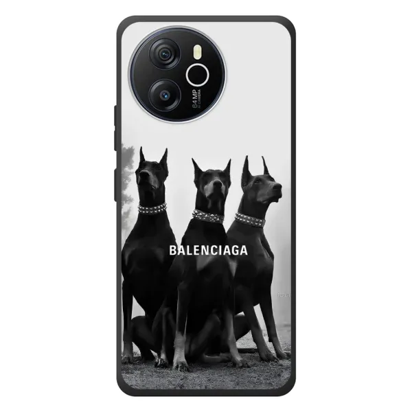 Чехол с рисунком «Три добермана» для Blackview Oscal Tiger 12 Чехол с рисунком «Три добермана» для Blackview Oscal Tiger 12