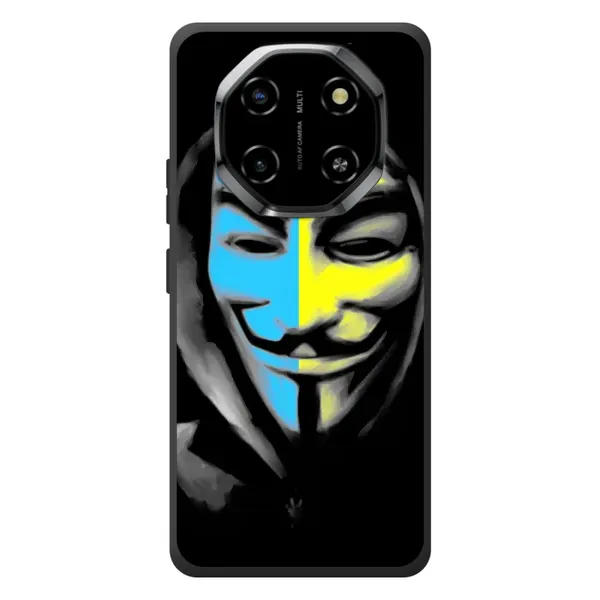 Чехол с рисунком «Анонимус патриот» для Blackview Shark 6 Чехол с рисунком «Анонимус патриот» для Blackview Shark 6