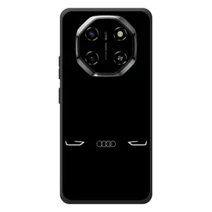 Силіконовий бампер з картинкою машини на Blackview Shark 6 (Сілует Audi)