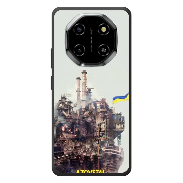 Чехол с рисунком «Азовсталь» для Blackview Shark 6 Чехол с рисунком «Азовсталь» для Blackview Shark 6