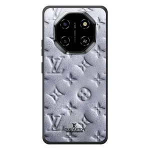 Текстурный Чехол Louis Vuitton для Блэквью Шарк 6 (Белый ЛВ)