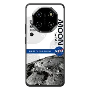 Силиконовый бампер с принтом "Наса" на Blackview Shark 6 (Билет в космос)
