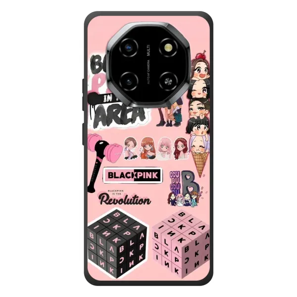 Чехол с рисунком «BLACK PINK коллаж» для Blackview Shark 6 Чехол с рисунком «BLACK PINK коллаж» для Blackview Shark 6