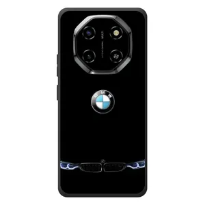 Силіконовий бампер з картинкою машини на Blackview Shark 6 (Чорний BMW)
