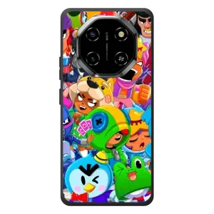 Силиконовый Чехол на Blackview Shark 6 с картинкой Brawl Stars (Brawl-Stars)