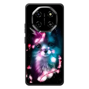 Чехол с Лисичкой для Blackview Shark 6 (Черная Лиса)