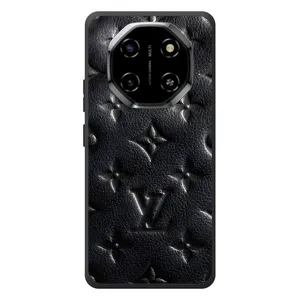 Текстурний Чохол Louis Vuitton для Блекв'ю Шарк 6 (Чорний ЛВ)
