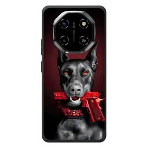 Чехол ДОБЕРМАН для Blackview Shark 6 (Доберман злой)
