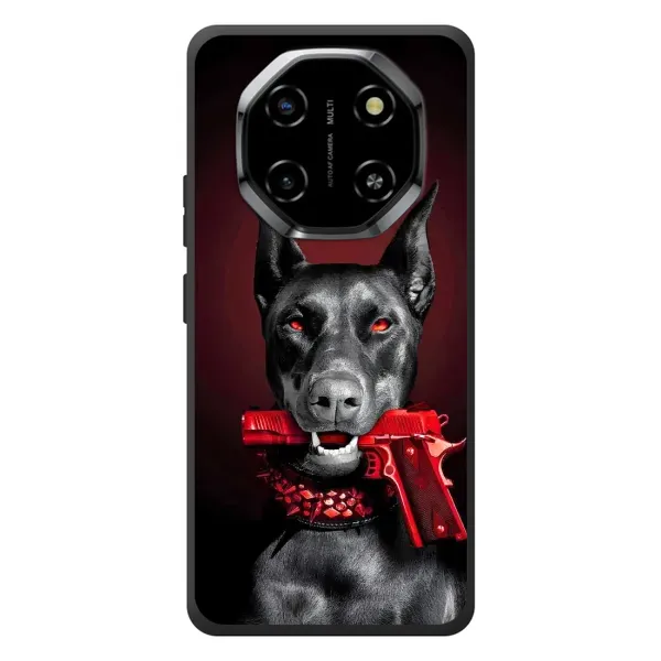 Чехол с рисунком «Доберман злой» для Blackview Shark 6 Чехол с рисунком «Доберман злой» для Blackview Shark 6