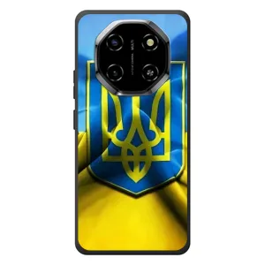 Чохол з картинкою (Патріотичний ГЕРБ) на Blackview Shark 6 (Герб і Прапор України)