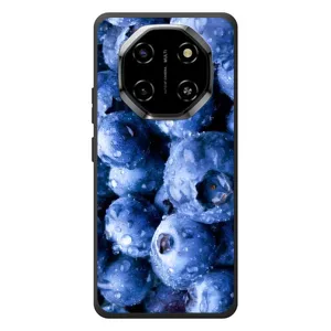 Чехол с изображением вкусной еды для Blackview Shark 6 (Голубика)