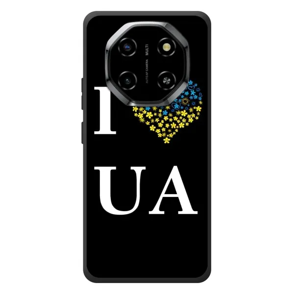 Чехол с рисунком «I Love UA» для Blackview Shark 6 Чехол с рисунком «I Love UA» для Blackview Shark 6