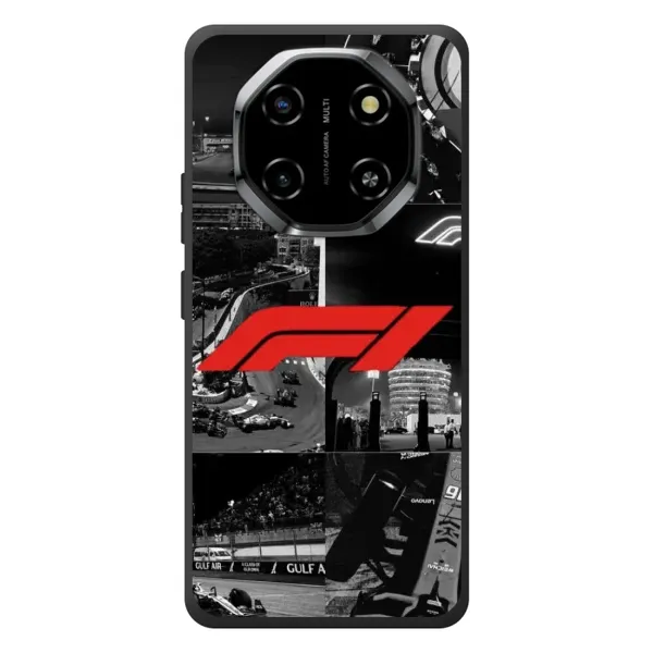 Чехол с рисунком «Коллаж Формула 1» для Blackview Shark 6 Чехол с рисунком «Коллаж Формула 1» для Blackview Shark 6