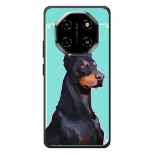 Чехол ДОБЕРМАН для Blackview Shark 6 (Король доберман)