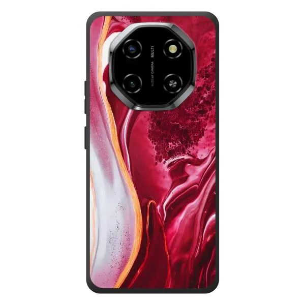 Чехол с рисунком «Красный мрамор» для Blackview Shark 6 Чехол с рисунком «Красный мрамор» для Blackview Shark 6