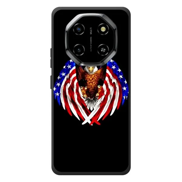 Чехол с рисунком «Крылья США» для Blackview Shark 6