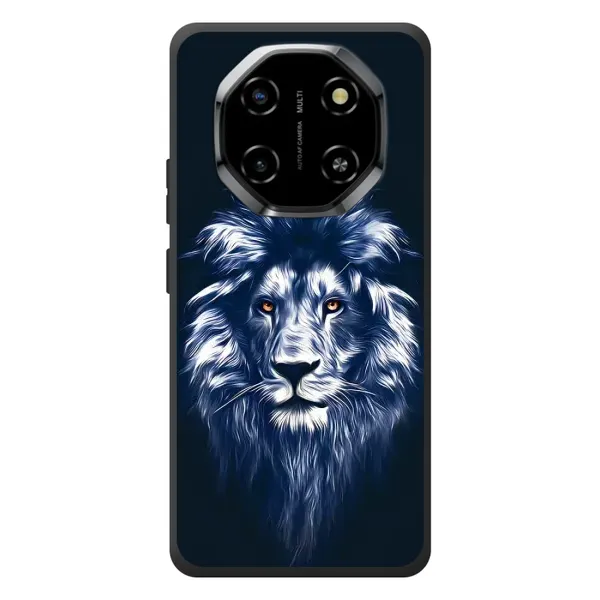 Чехол с рисунком «Лев - синий» для Blackview Shark 6 Чехол с рисунком «Лев - синий» для Blackview Shark 6