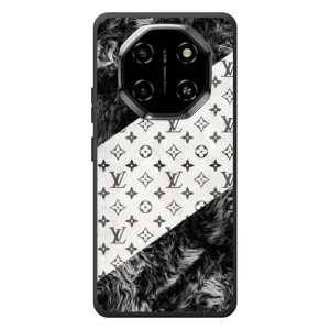 Чохол Стиль Louis Vuitton на Blackview Shark 6 (LV на білому)