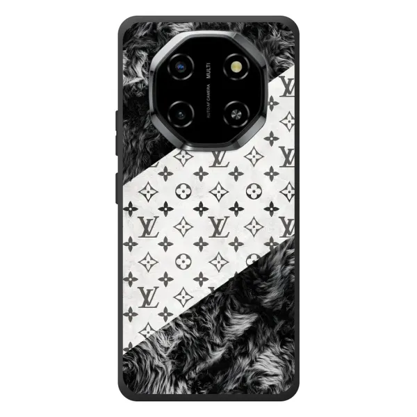 Чехол с рисунком «LV на белом» для Blackview Shark 6 Чехол с рисунком «LV на белом» для Blackview Shark 6