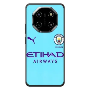 Силиконовые Чехлы принт Футбол на Blackview Shark 6 (Man City)