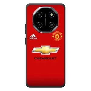 Силиконовые Чехлы принт Футбол на Blackview Shark 6 (Man United)