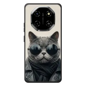 Чехол на тематику: Коты для Blackview Shark 6 (Модный кот)