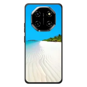 Летний Чехол на Blackview Shark 6 (Море песок)