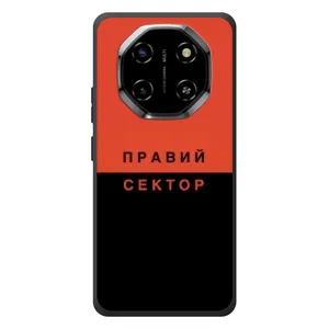 Чехлы УПА (Красно-Чёрный) на Blackview Shark 6 (Правый Серктор)