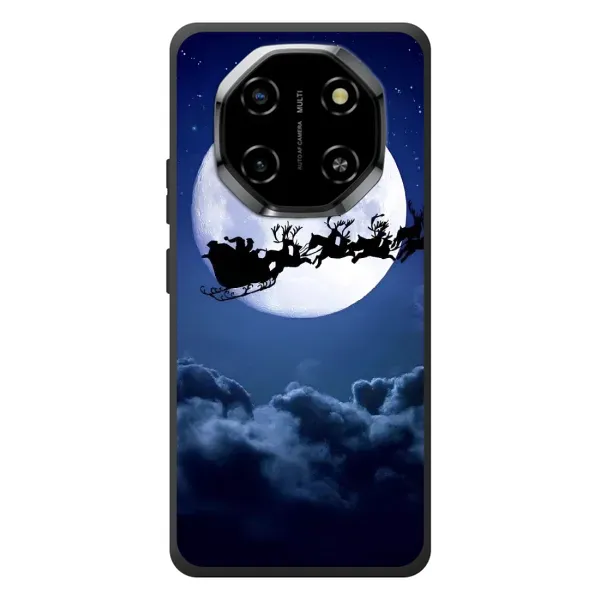 Чехол с рисунком «Санта - луна» для Blackview Shark 6