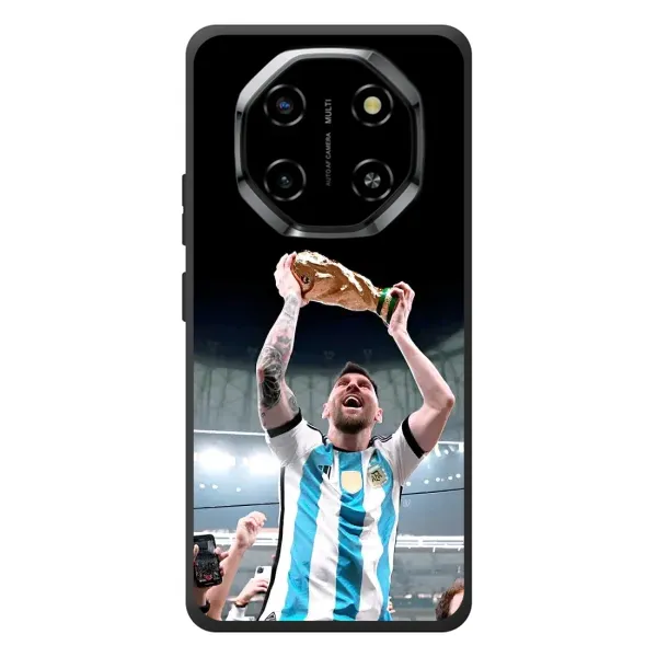 Чехол с рисунком «Счастливый Месси» для Blackview Shark 6 Чехол с рисунком «Счастливый Месси» для Blackview Shark 6