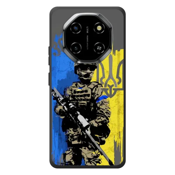 Чехол с рисунком «Солдат ЗСУ» для Blackview Shark 6 Чехол с рисунком «Солдат ЗСУ» для Blackview Shark 6
