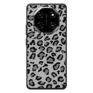 Чехол с леопардовым принтом на Blackview Shark 6 (Темный леопрад)