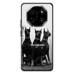 Чехол ДОБЕРМАН для Blackview Shark 6 (Три добермана)