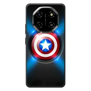 Чохол с Щітом Капітана Америки на Blackview Shark 6 (Яскраий Щит Капітана)