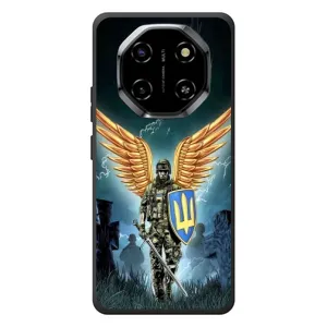 Патриотический Чехол для Blackview Shark 6 (ЗСУ з крильями)